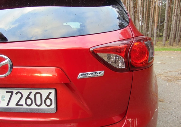 Mazda CX-5 cena 67000 przebieg: 103000, rok produkcji 2015 z Kożuchów małe 742
